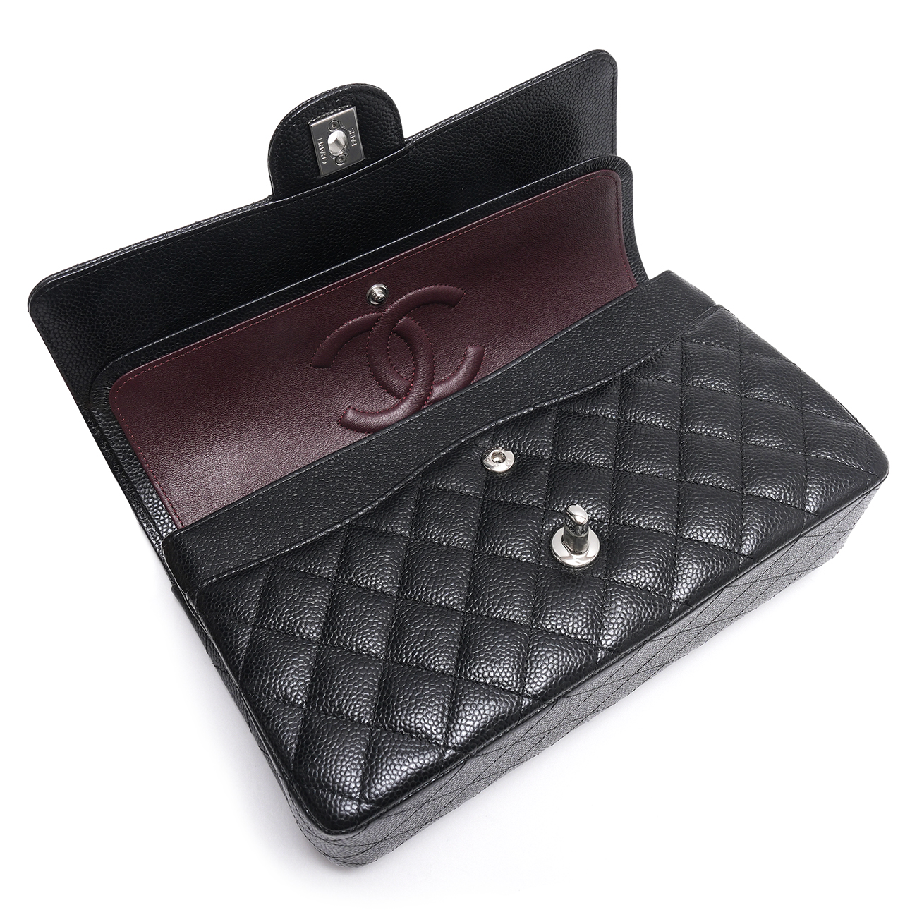 CHANEL(USED)샤넬 캐비어 클래식 미듐 플랩백