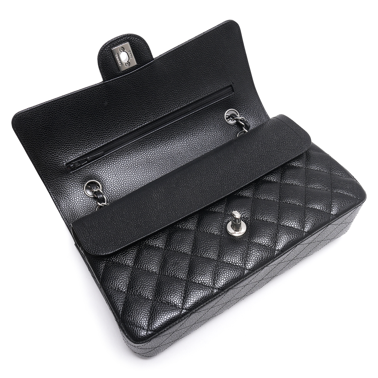 CHANEL(USED)샤넬 캐비어 클래식 미듐 플랩백