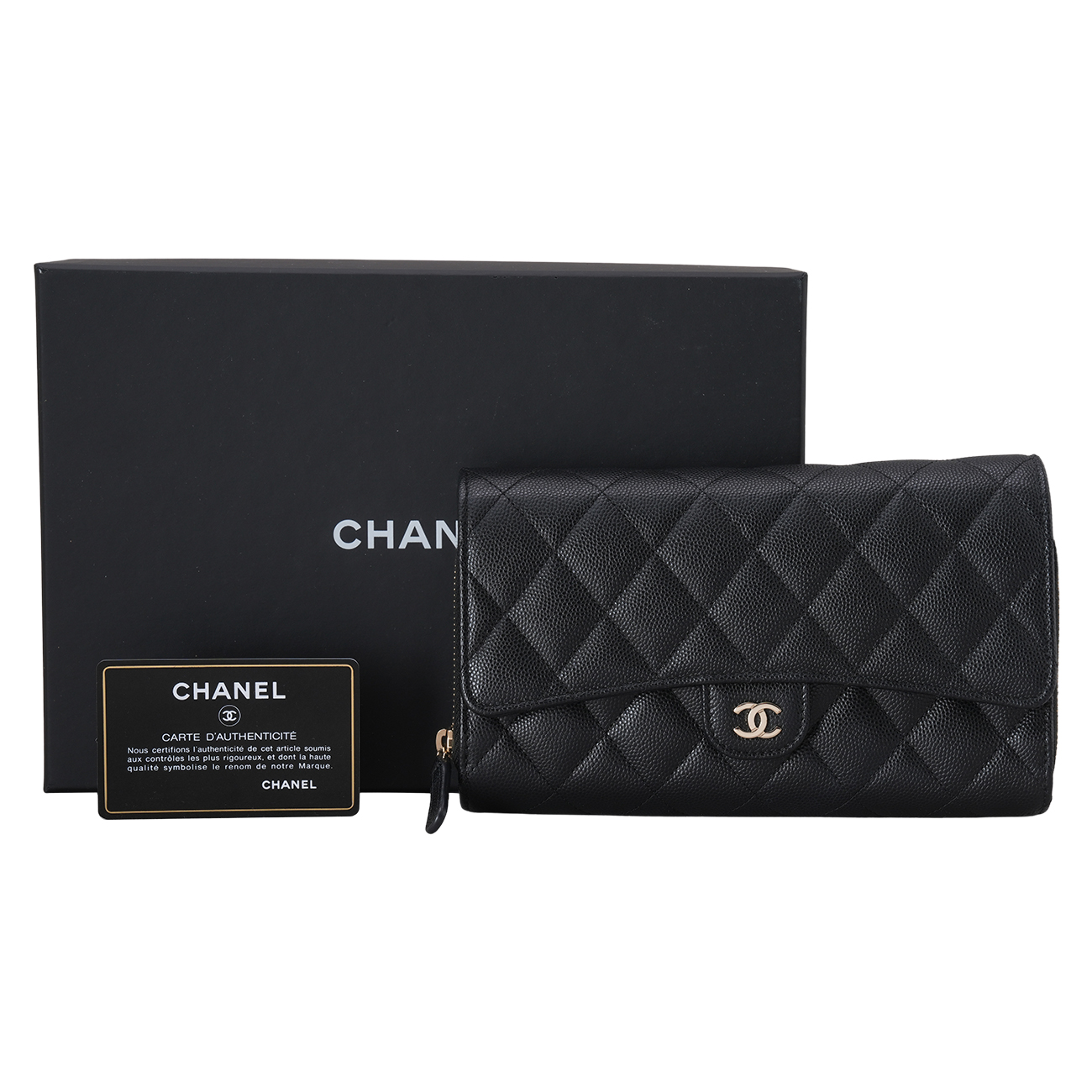 CHANEL(USED)샤넬 AP1744 캐비어 클래식 투웨이 WOC