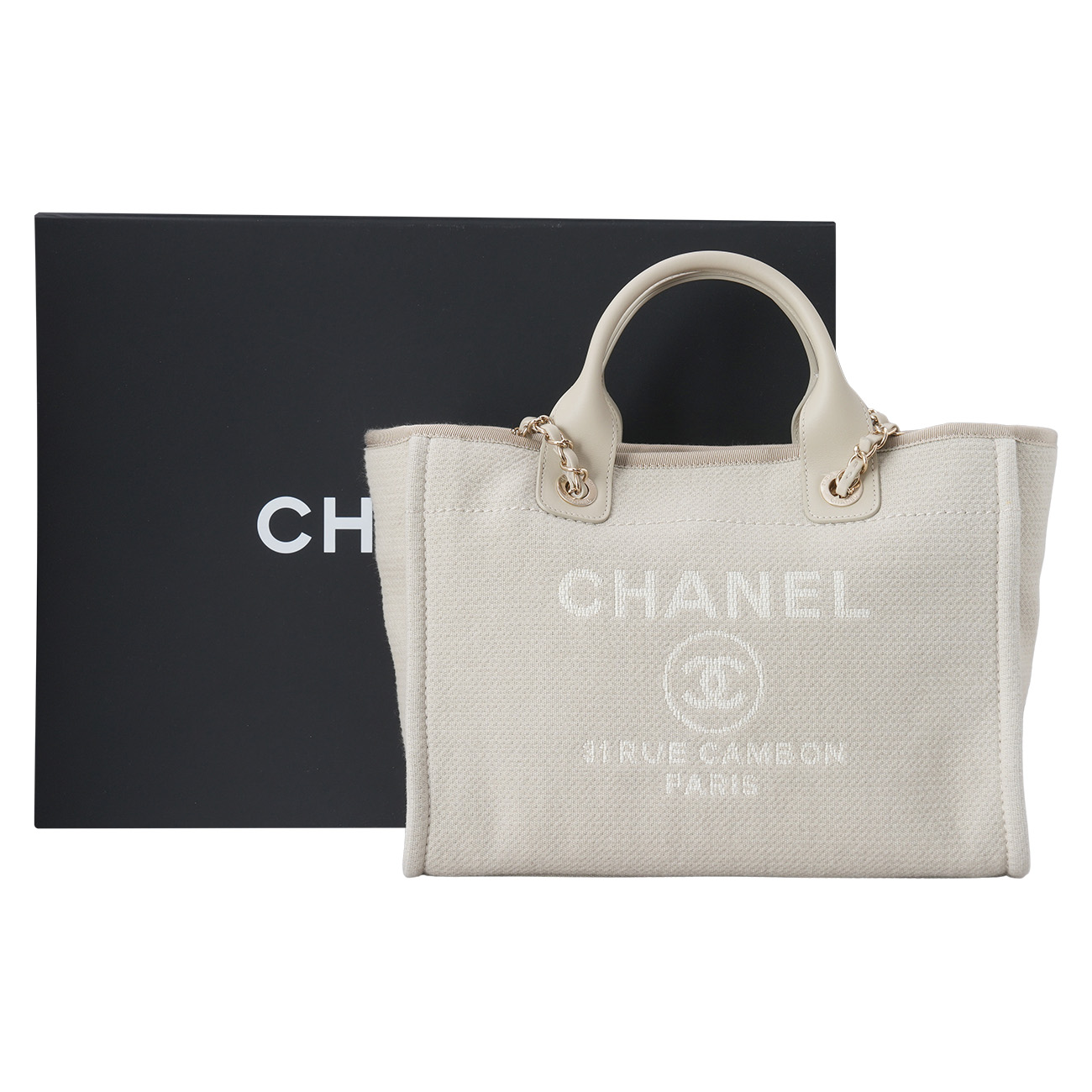 CHANEL(USED)샤넬 AS3257 도빌백 스몰