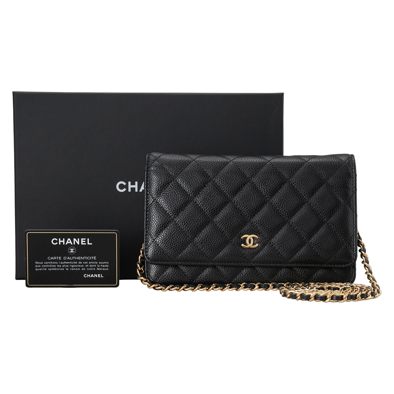 CHANEL(USED)샤넬 캐비어 클래식 WOC