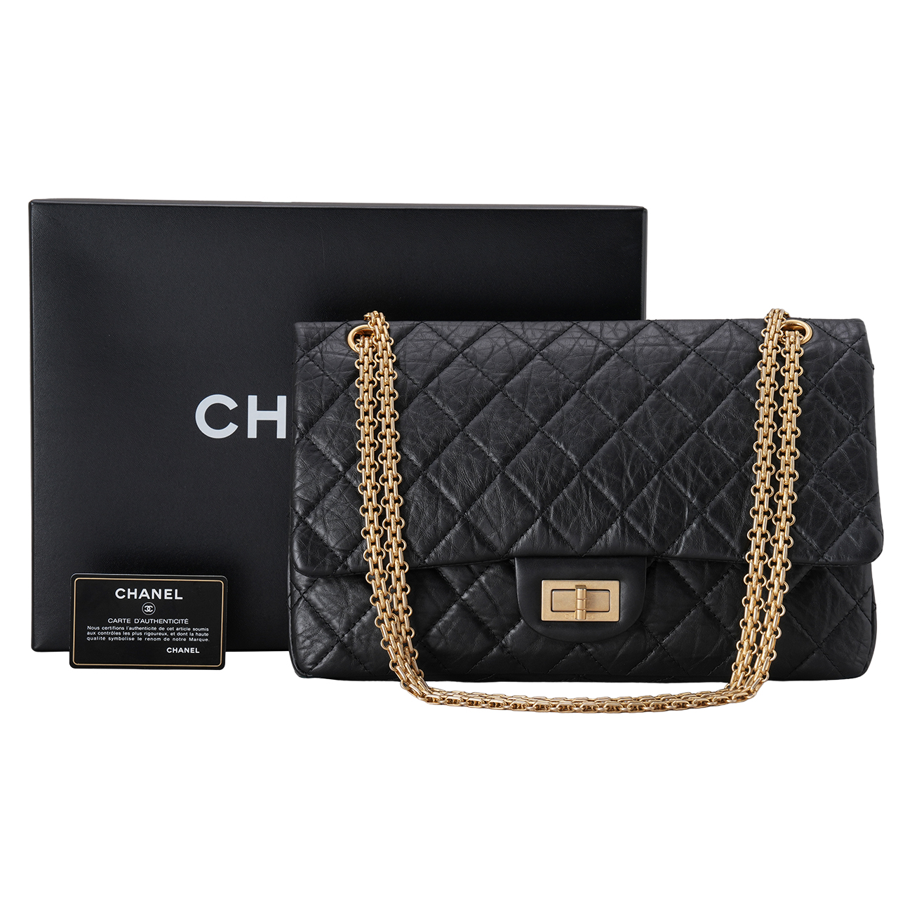 CHANEL(USED)샤넬 2.55 빈티지 32 플랩백