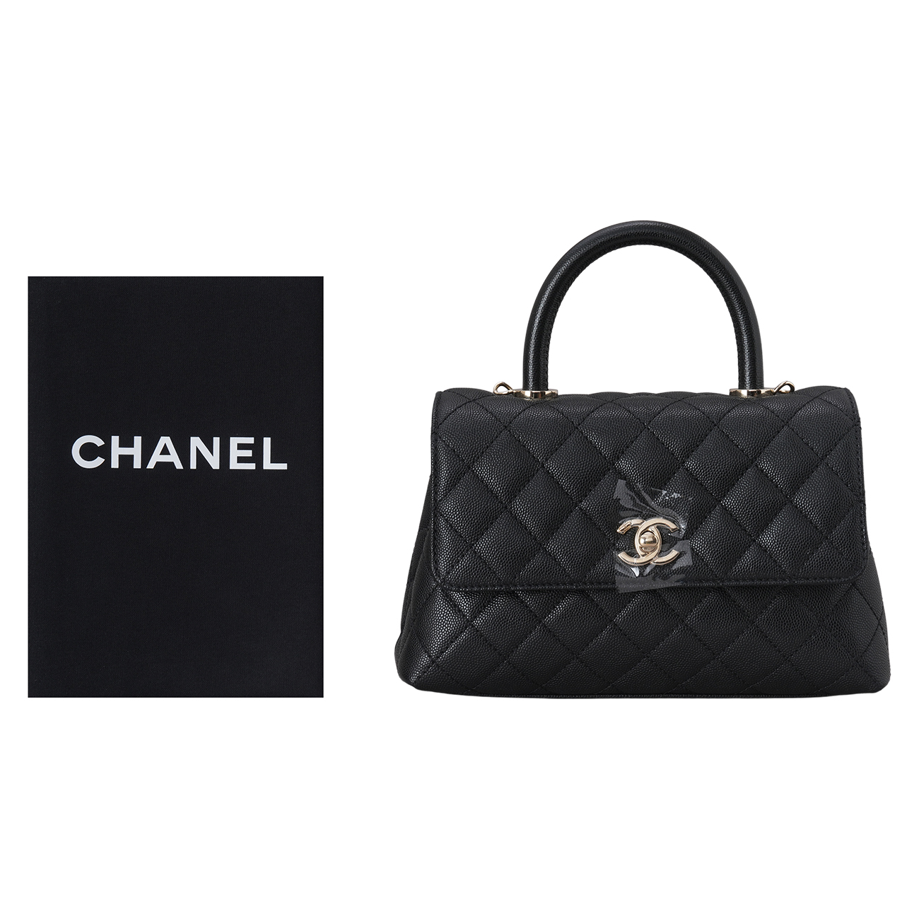 CHANEL(USED)샤넬 캐비어 코코핸들 스몰