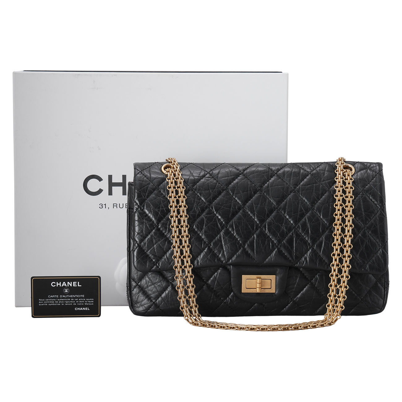 CHANEL(USED)샤넬 2.55 빈티지 32 플랩백