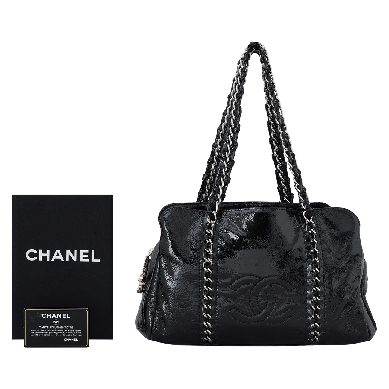 CHANEL(USED)사넬 시즌 페이던트 체인 숄더백
