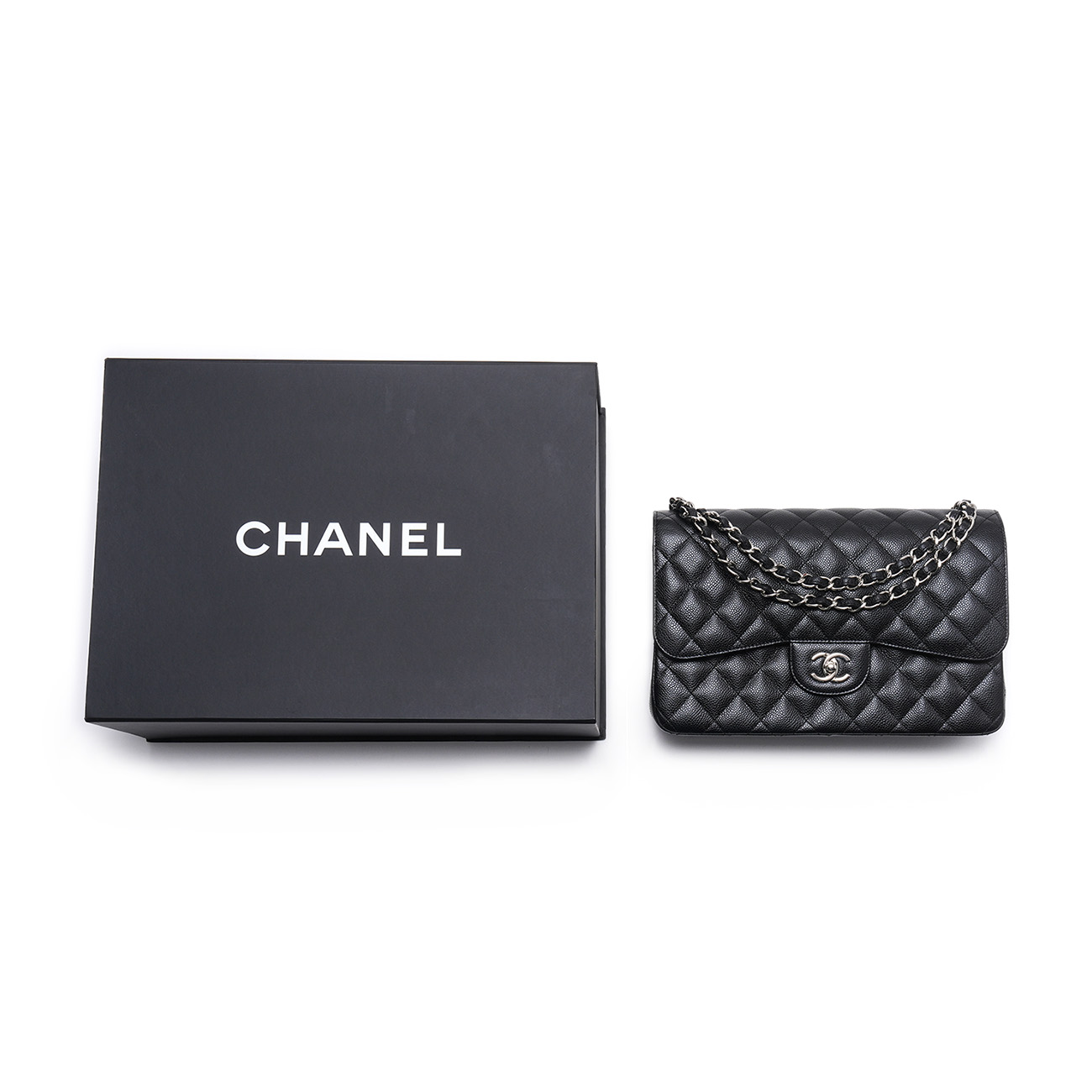 CHANEL(USED)샤넬 캐비어 클래식 라지 플랩백