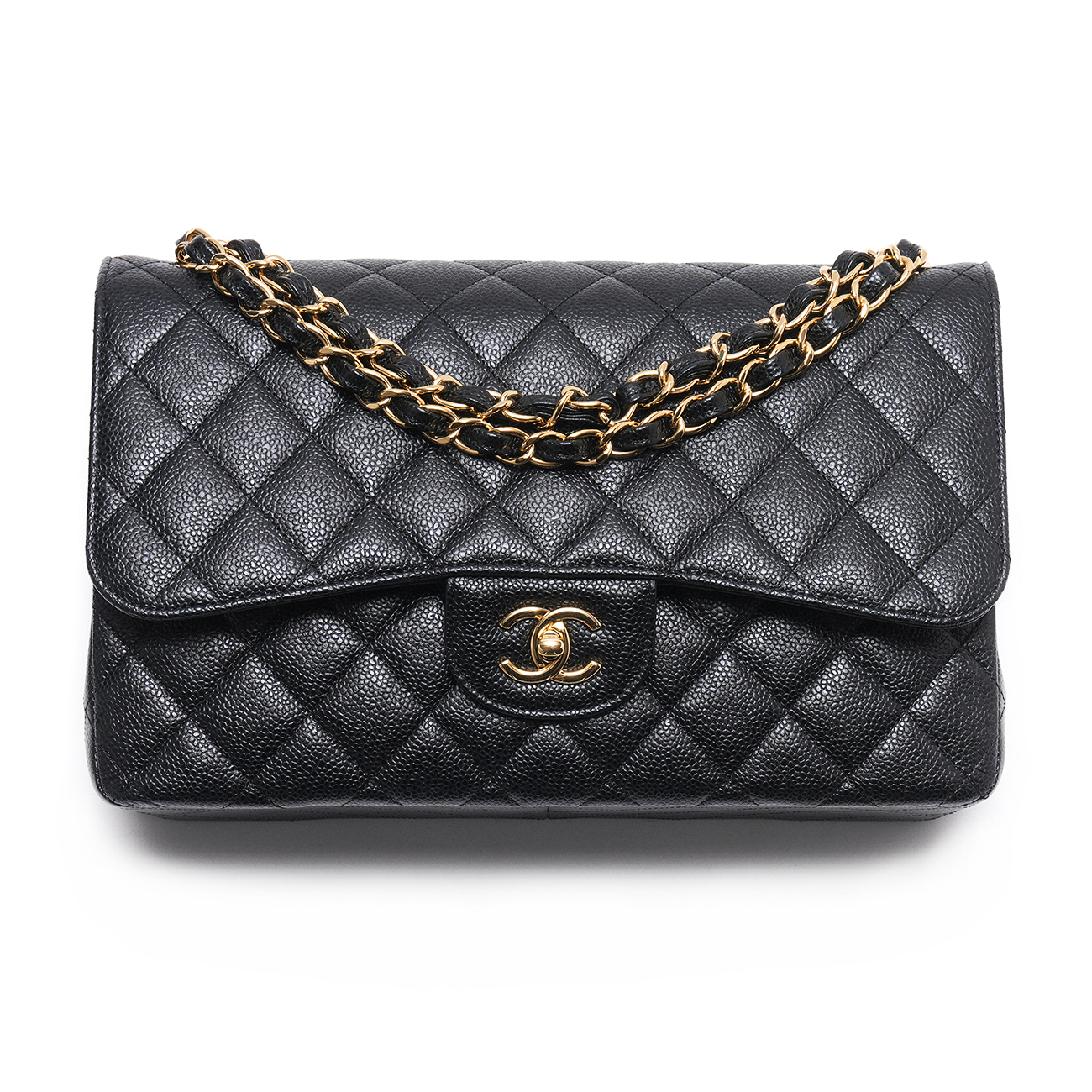 CHANEL(USED)샤넬 캐비어 클래식 라지 플랩백
