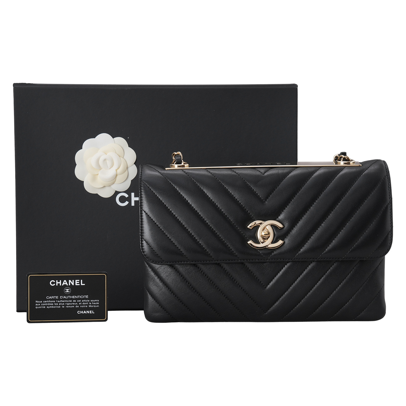 CHANEL(USED)샤넬 트렌디CC 노핸들 플랩 숄더백