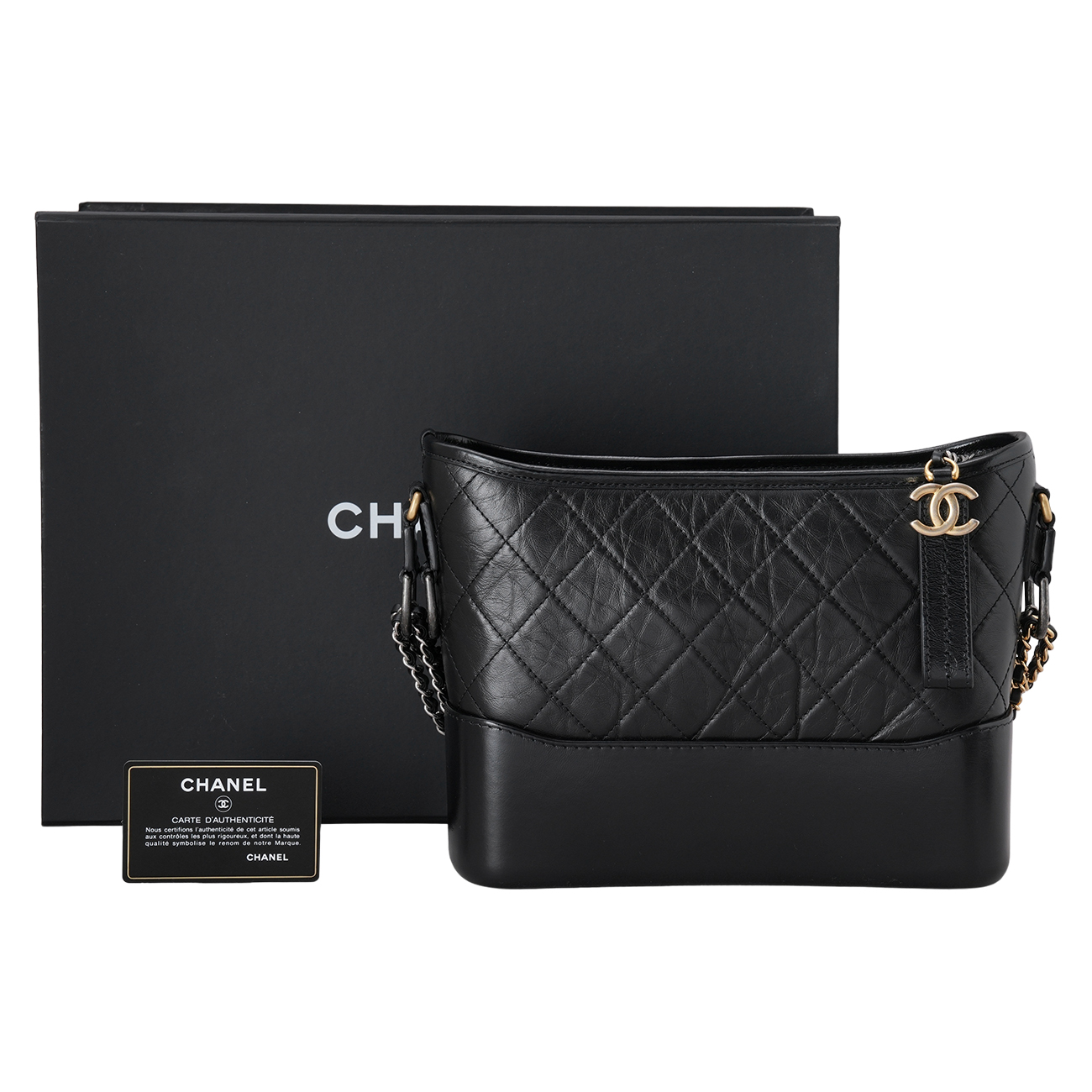 CHANEL(USED)샤넬 AS1521 가브리엘 호보 뉴미듐