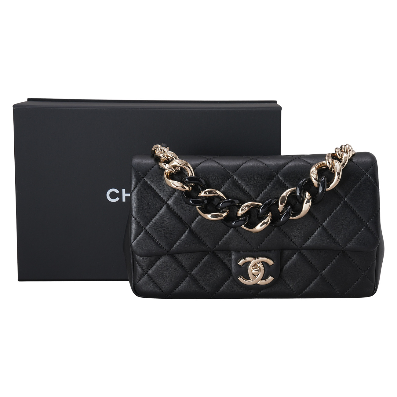 CHANEL(USED)샤넬 AS1354 시즌 체인 플랩백