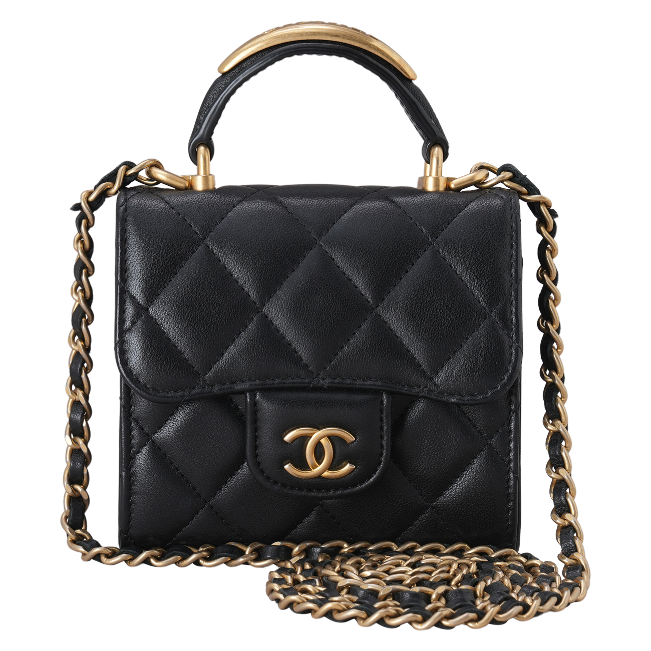Chanel(USED)샤넬 AP3964 진주볼 플랩 WOC