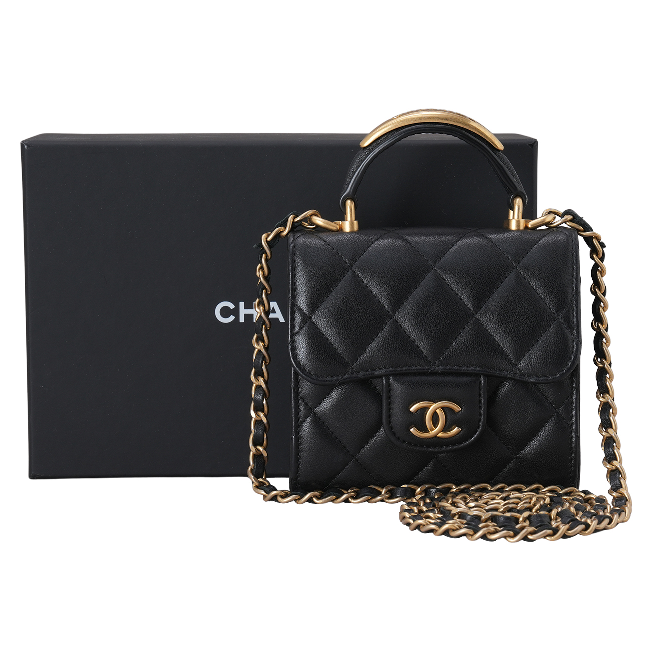 CHANEL(USED)샤넬 AP2682 베니티 미니 체인백