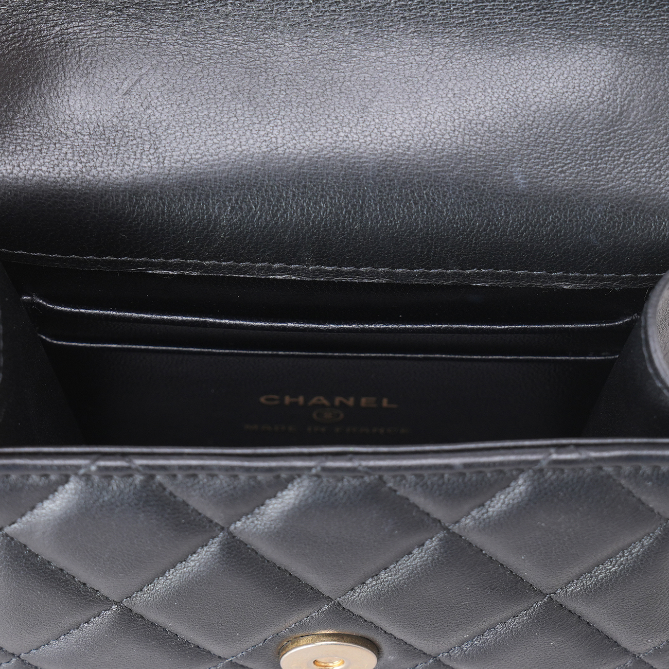 Chanel(USED)샤넬 AP3964 진주볼 플랩 WOC