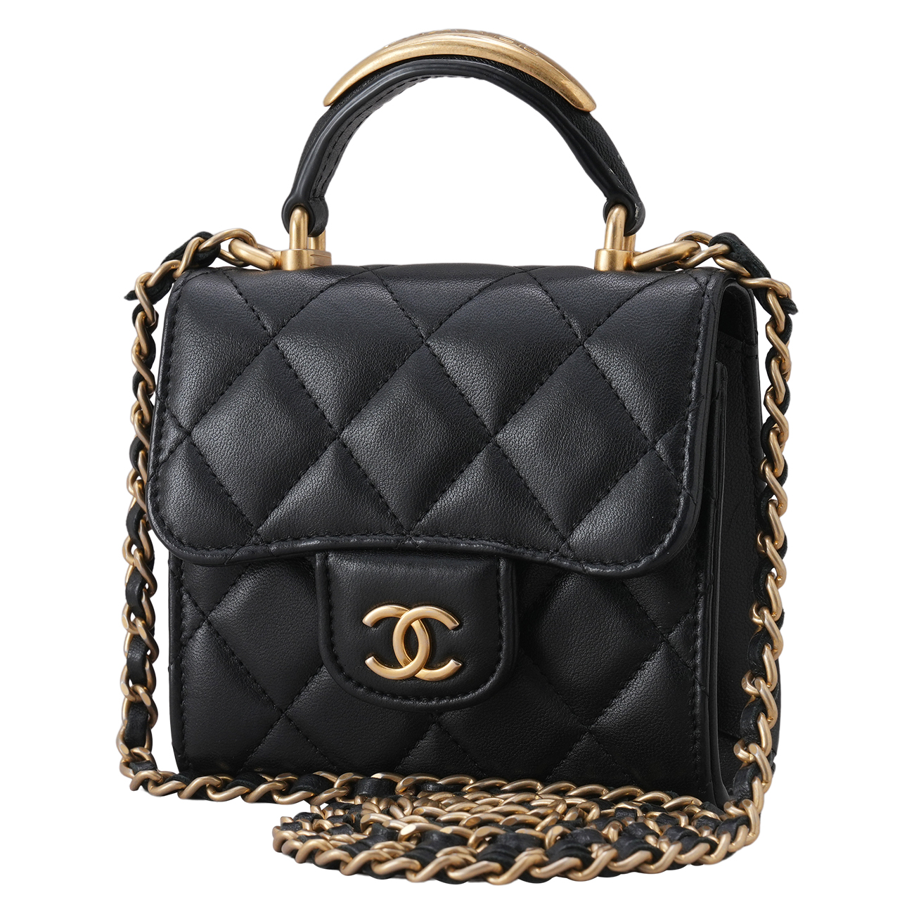 Chanel(USED)샤넬 AP3964 진주볼 플랩 WOC