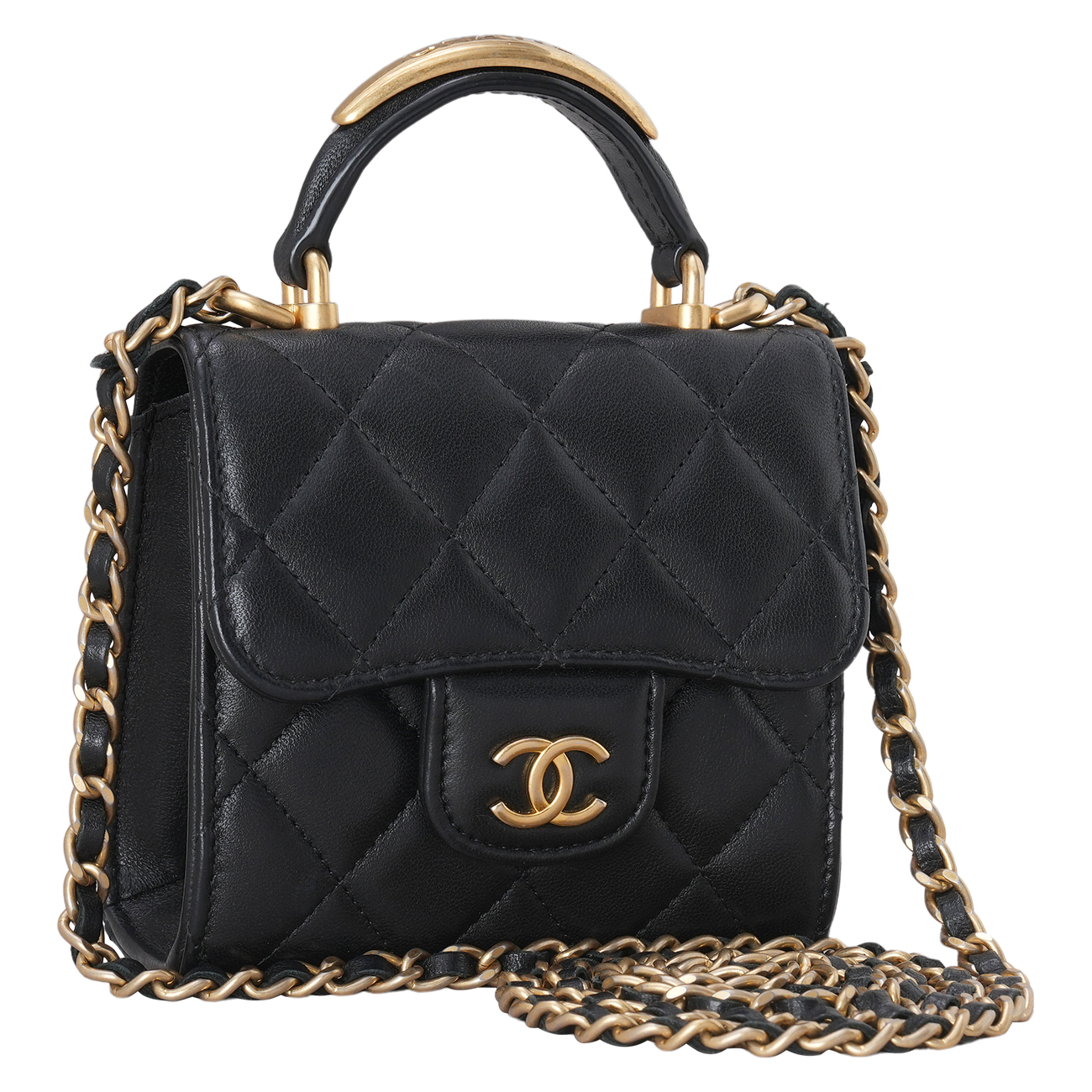 Chanel(USED)샤넬 AP3964 진주볼 플랩 WOC