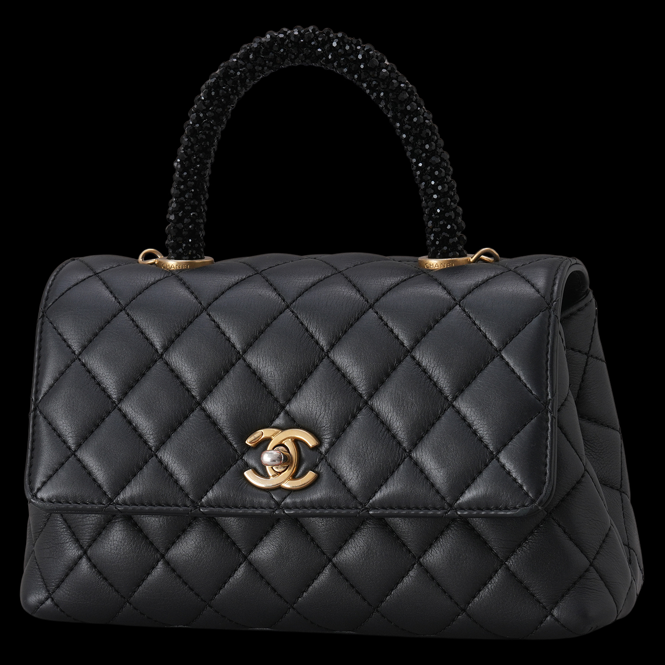 CHANEL(USED)샤넬 시즌 코코핸들 스몰