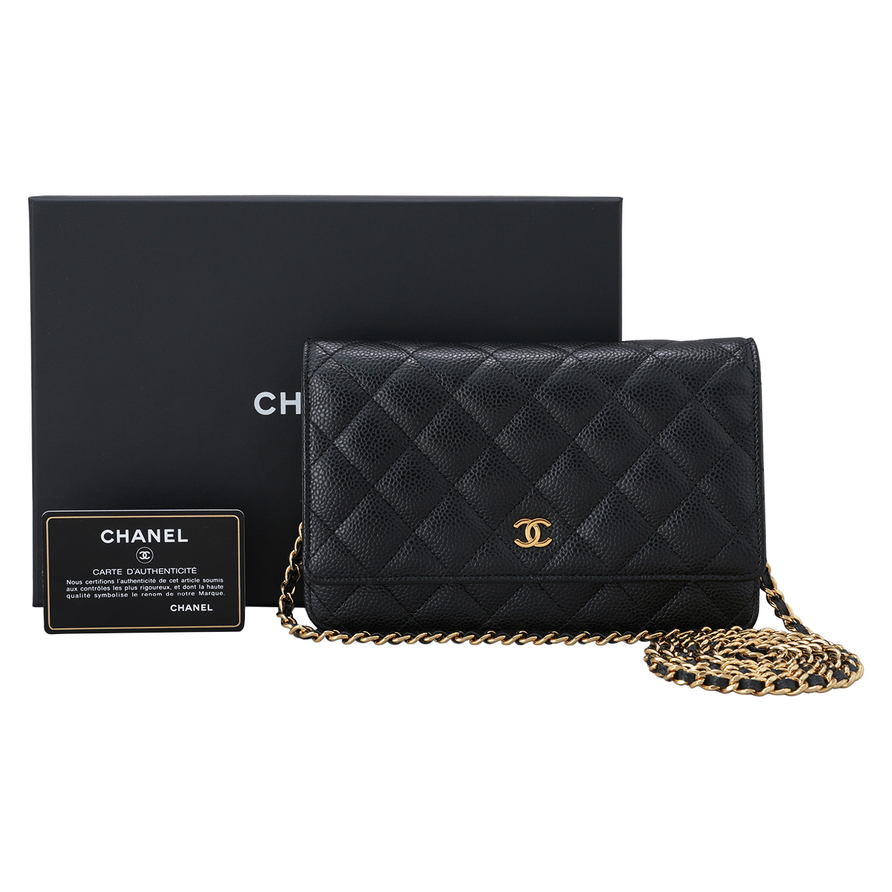 CHANEL(USED)샤넬 캐비어 클래식 WOC