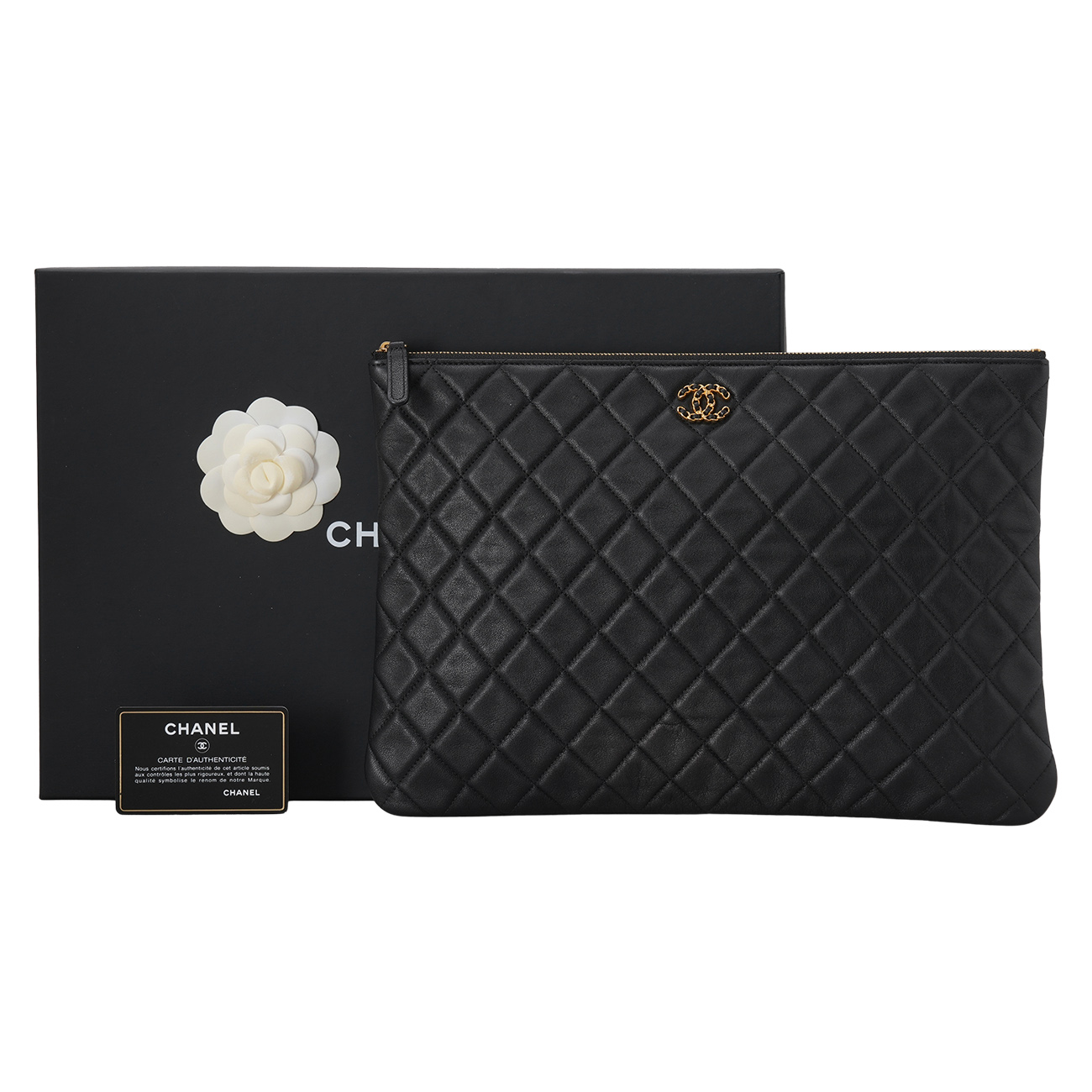 CHANEL(USED)샤넬 19 클러치 라지