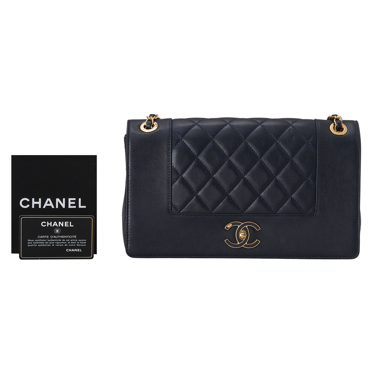 CHANEL(USED)샤넬 시즌 CC로고 체인 숄더백