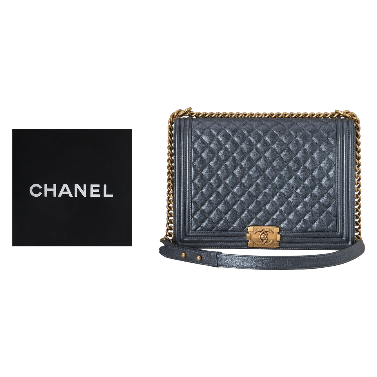 CHANEL(USED)샤넬 시즌 보이샤넬 맥시