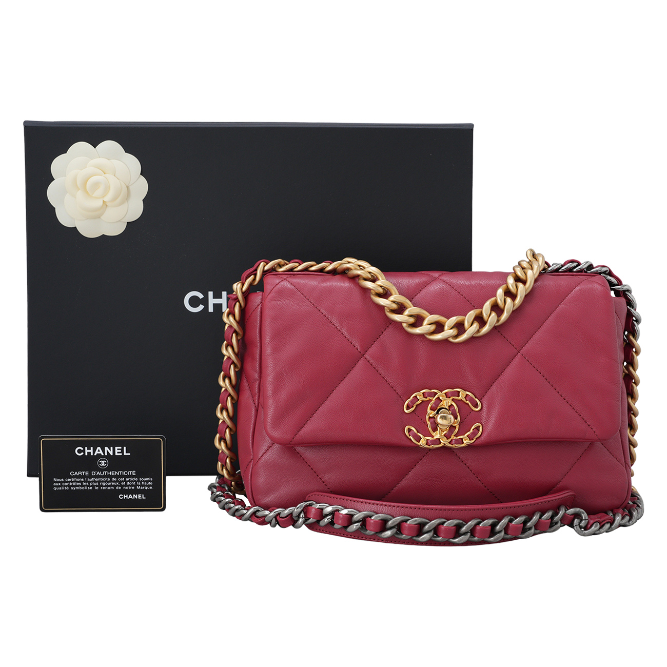 CHANEL(USED)샤넬 19백 미듐