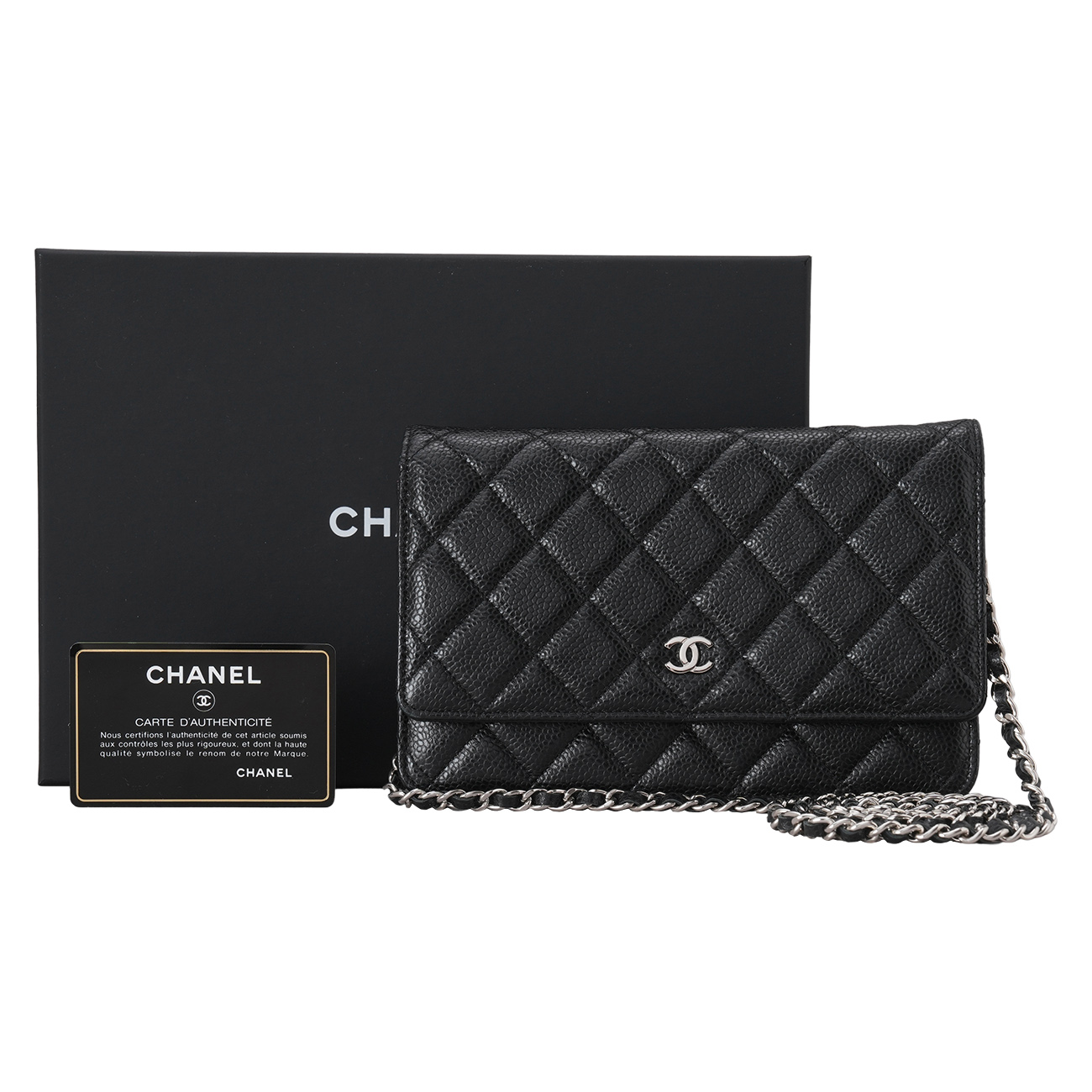 CHANEL(USED)샤넬 캐비어 클래식 WOC