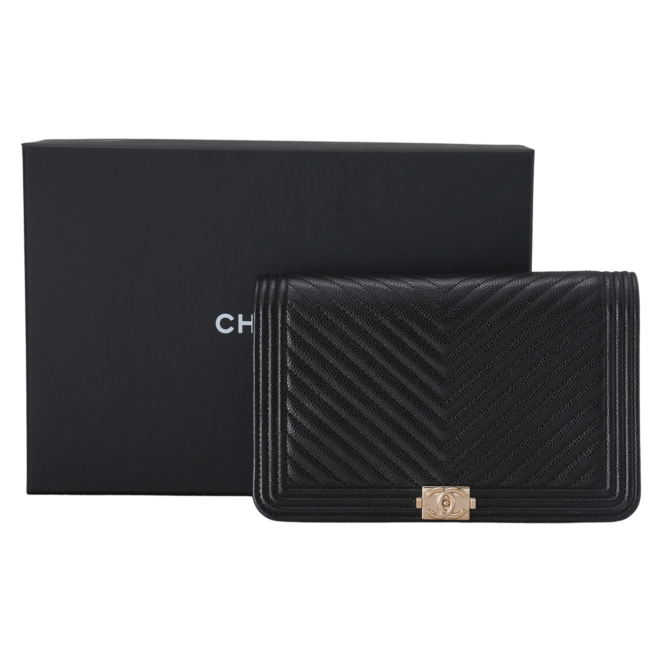 CHANEL(USED)샤넬 AP1117 캐비어 보이샤넬 WOC