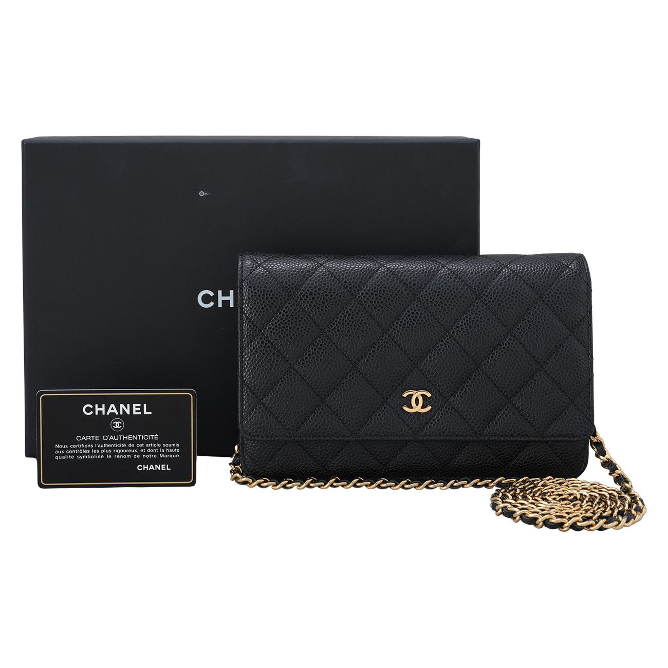 CHANEL(USED)샤넬 캐비어 클래식 WOC