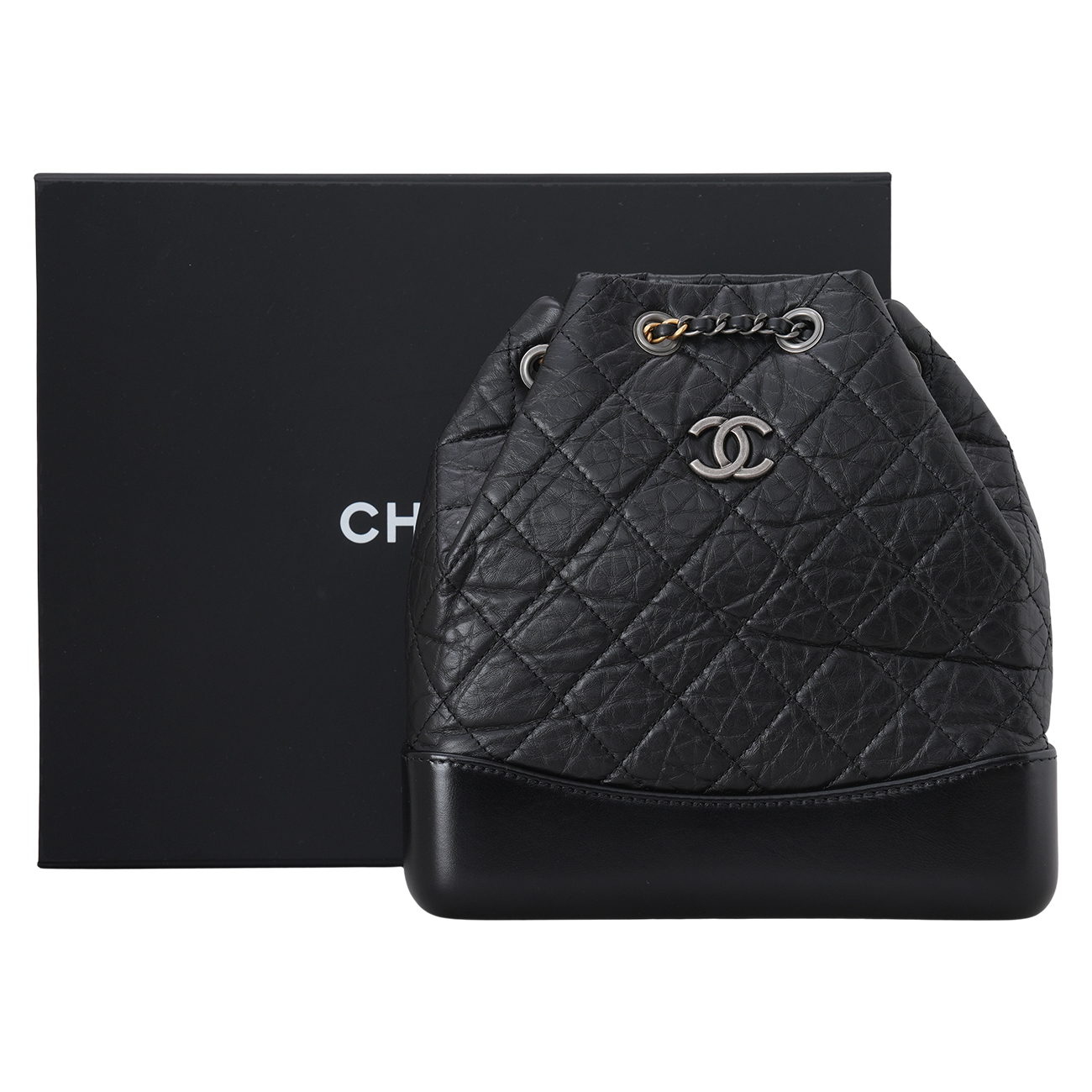 CHANEL(USED)샤넬 가브리엘 백팩 스몰 블랙