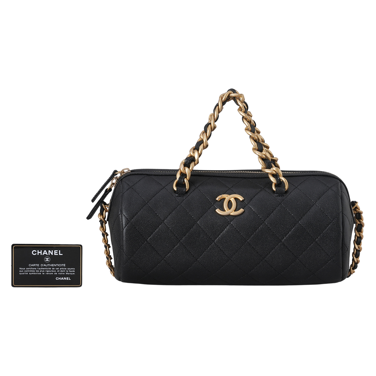 CHANEL(USED)샤넬 시즌 캐비어 체인백