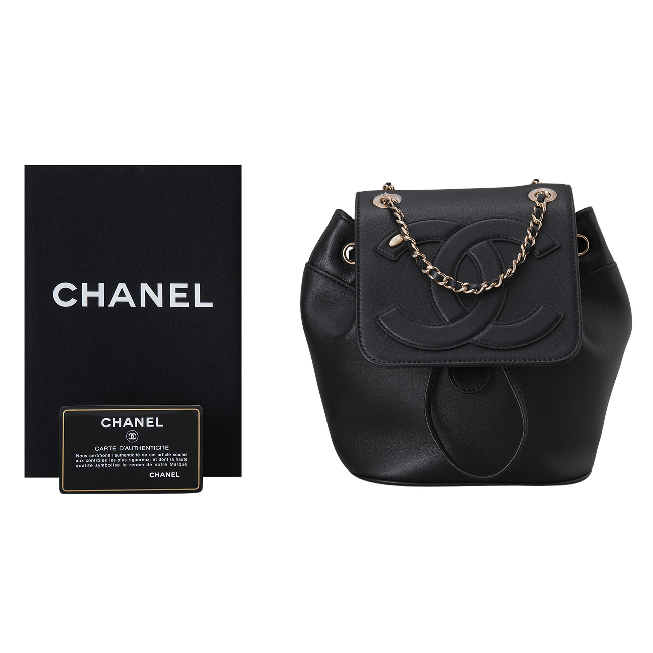 CHANEL(USED)샤넬 AS0325 타임리스 CC로고 미니 백팩