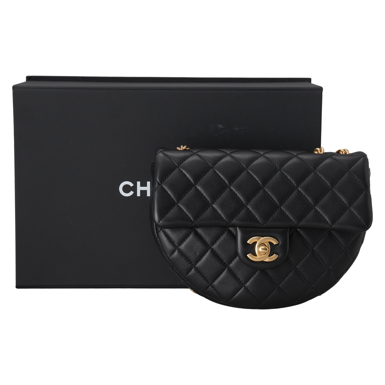 CHANEL(USED)샤넬 AS4001 시즌 램스킨 메신저백