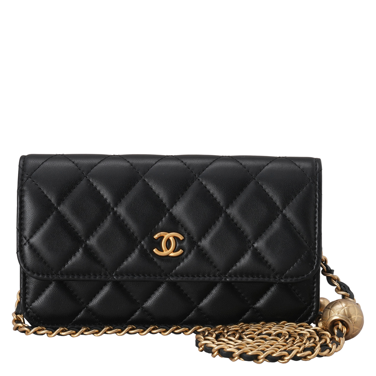 Chanel(USED)샤넬 램스킨 클래식 미듐 플랩백