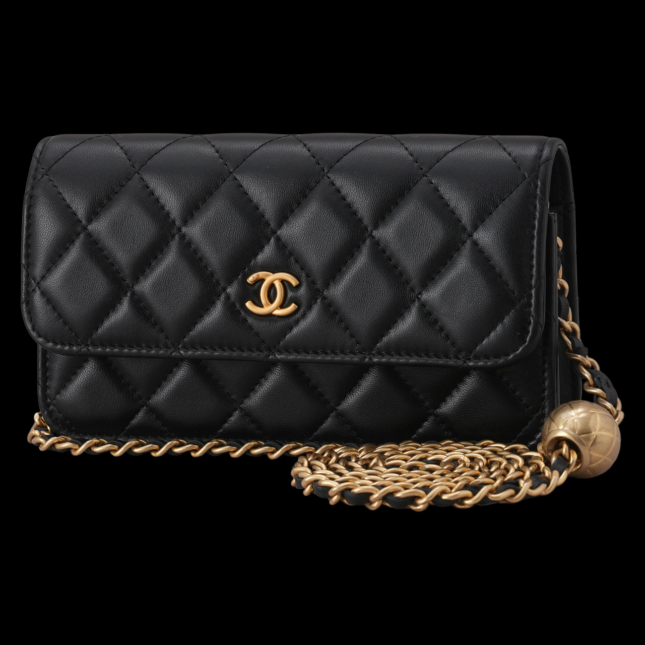 Chanel(USED)샤넬 램스킨 클래식 미듐 플랩백