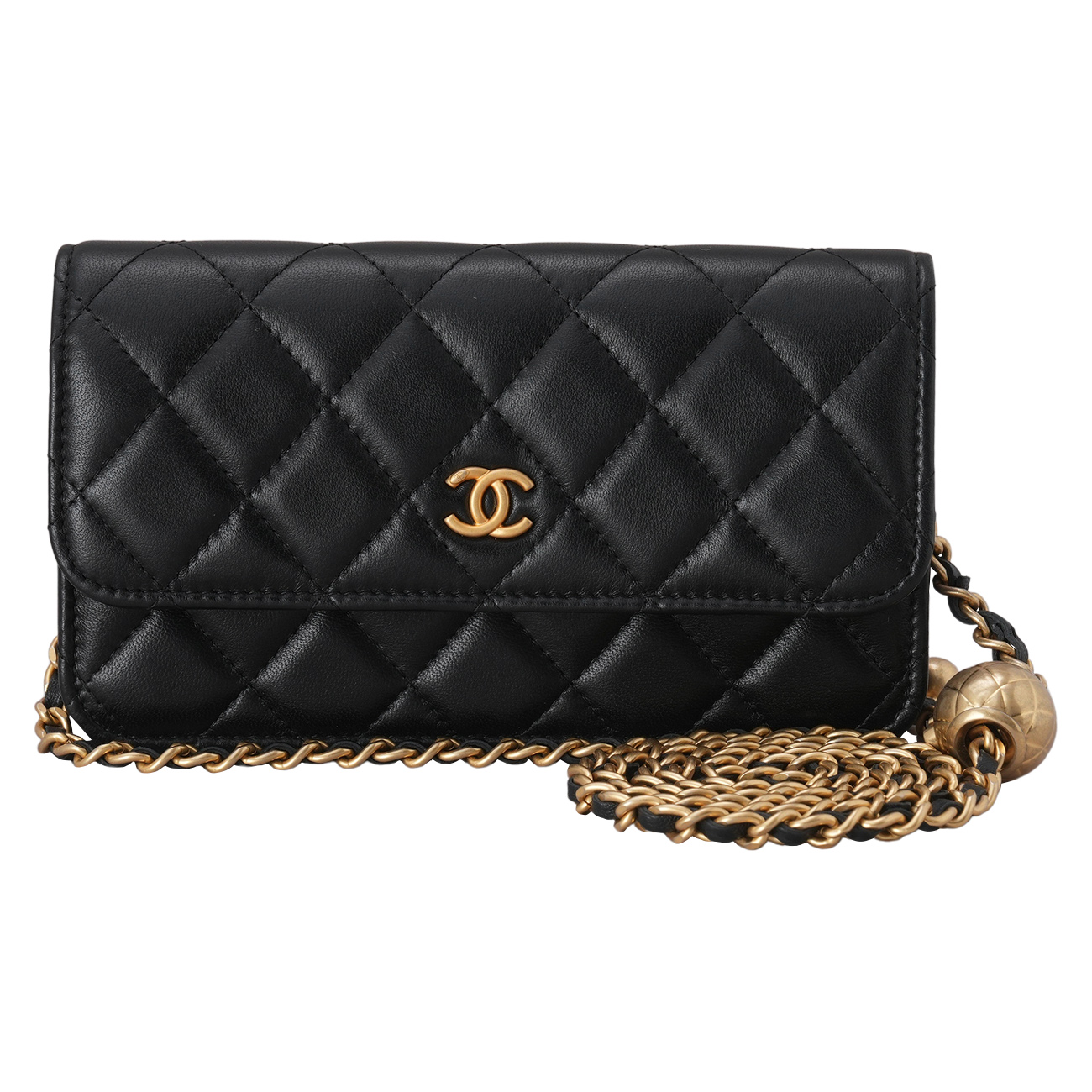 Chanel(USED)샤넬 램스킨 클래식 미듐 플랩백
