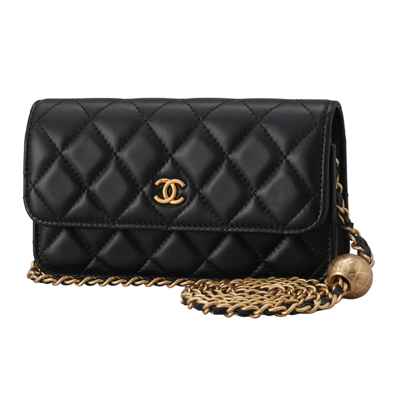 Chanel(USED)샤넬 램스킨 클래식 미듐 플랩백