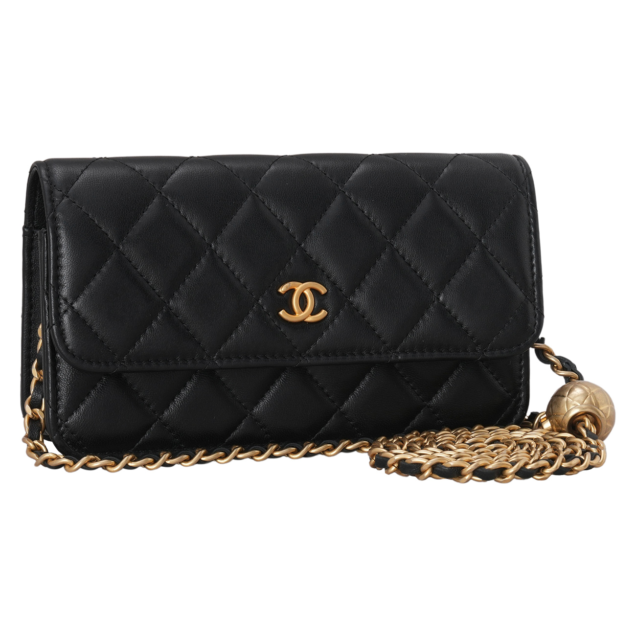 Chanel(USED)샤넬 램스킨 클래식 미듐 플랩백