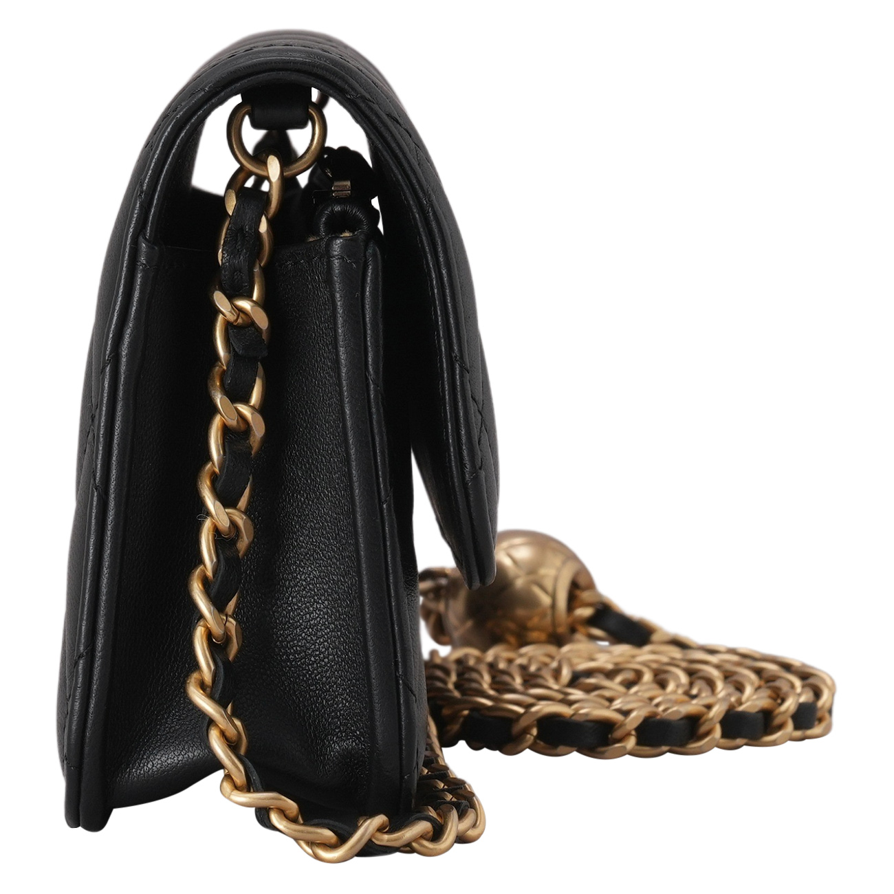 Chanel(USED)샤넬 램스킨 클래식 미듐 플랩백