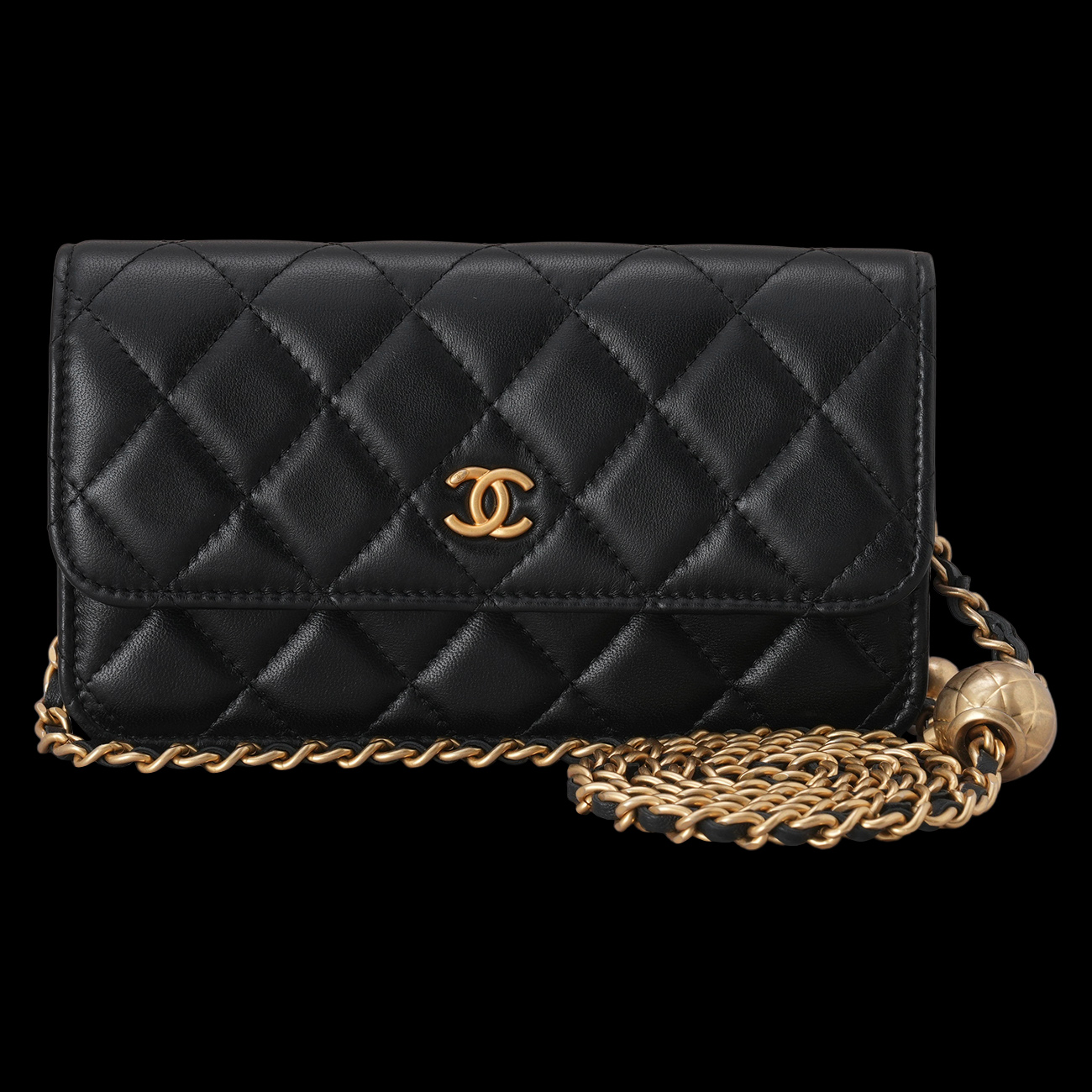Chanel(USED)샤넬 램스킨 클래식 미듐 플랩백