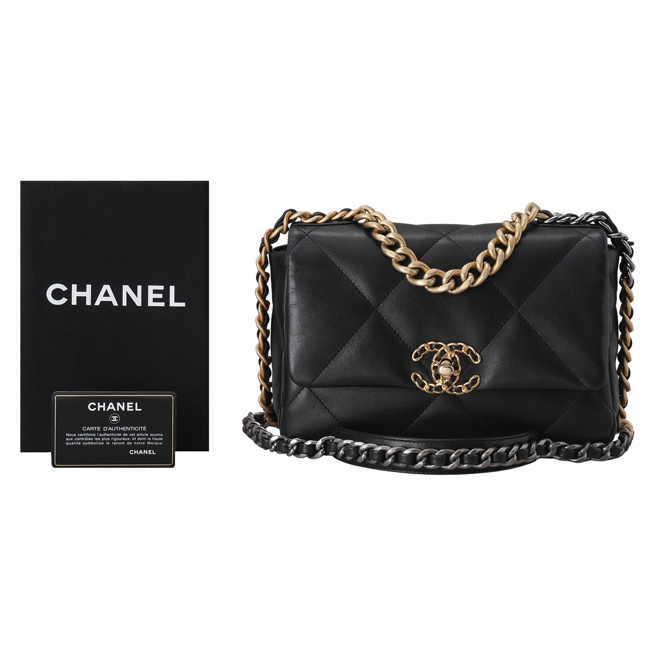 CHANEL(USED)샤넬 19백 미듐