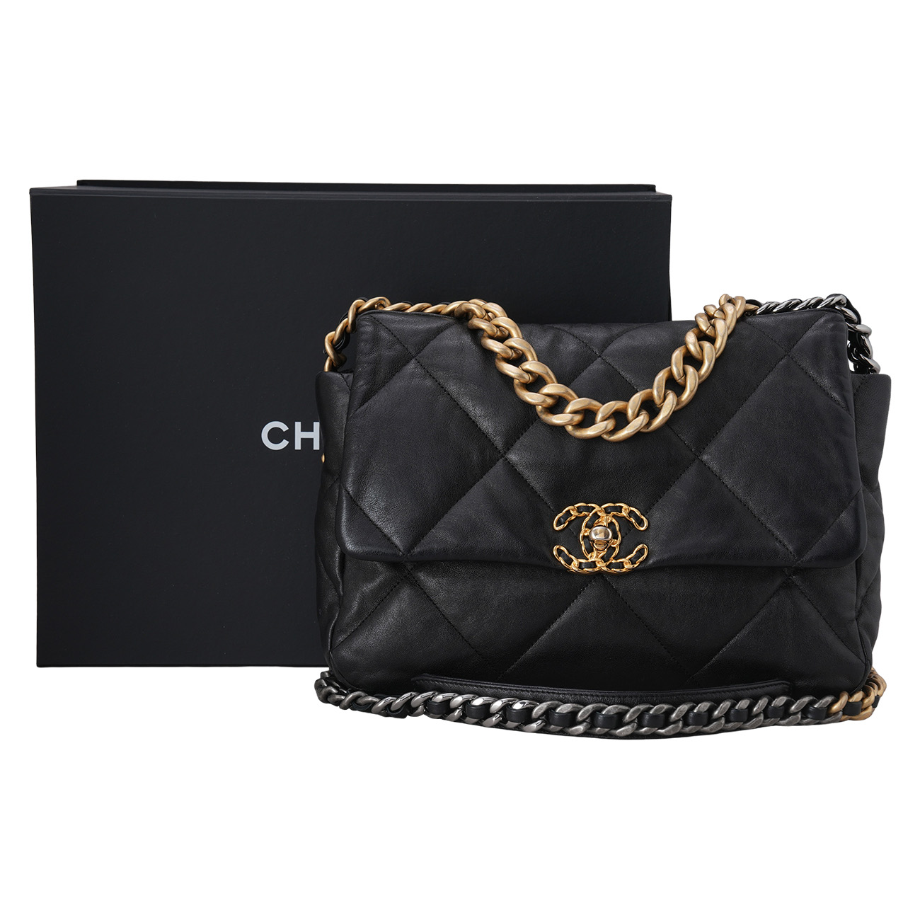 CHANEL(USED)샤넬 19백 라지
