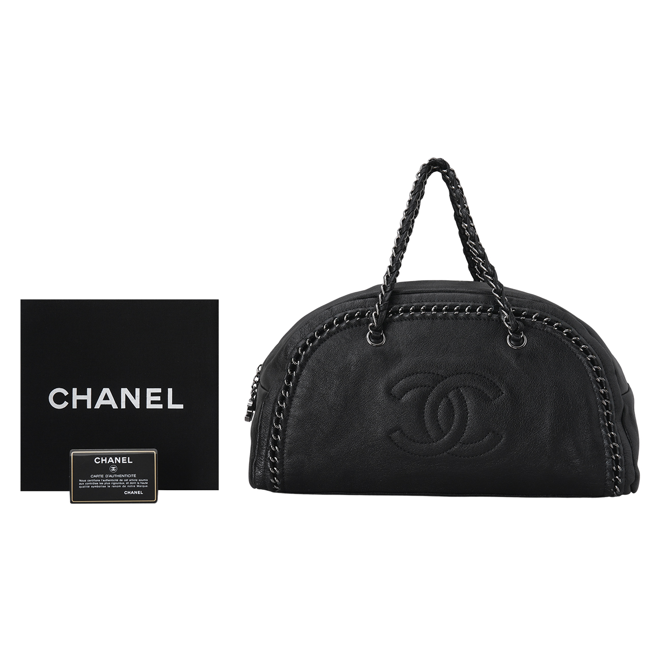 CHANEL(USED)샤넬 시즌 볼링백