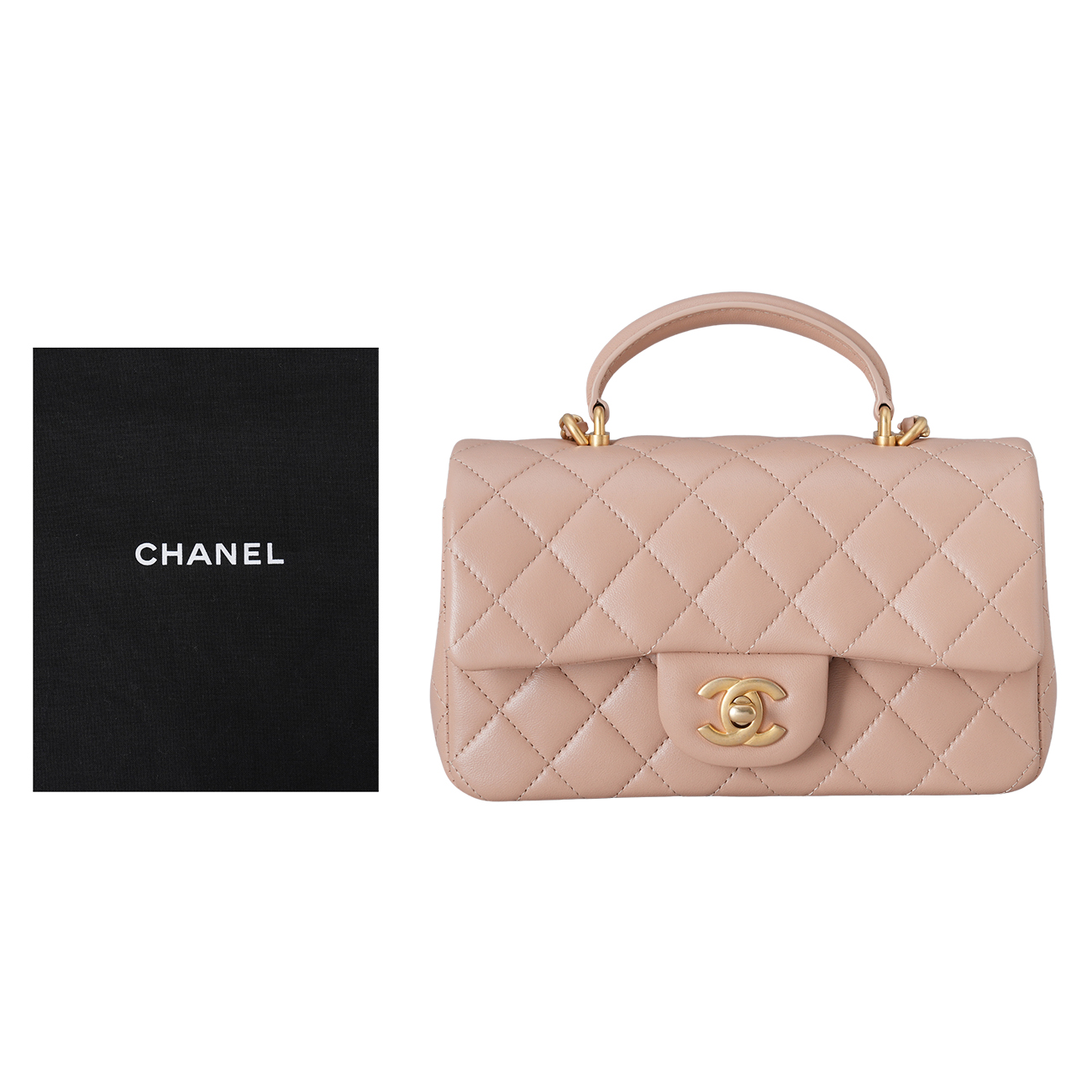 CHANEL(USED)샤넬 클래식 뉴미니 탑 핸들백