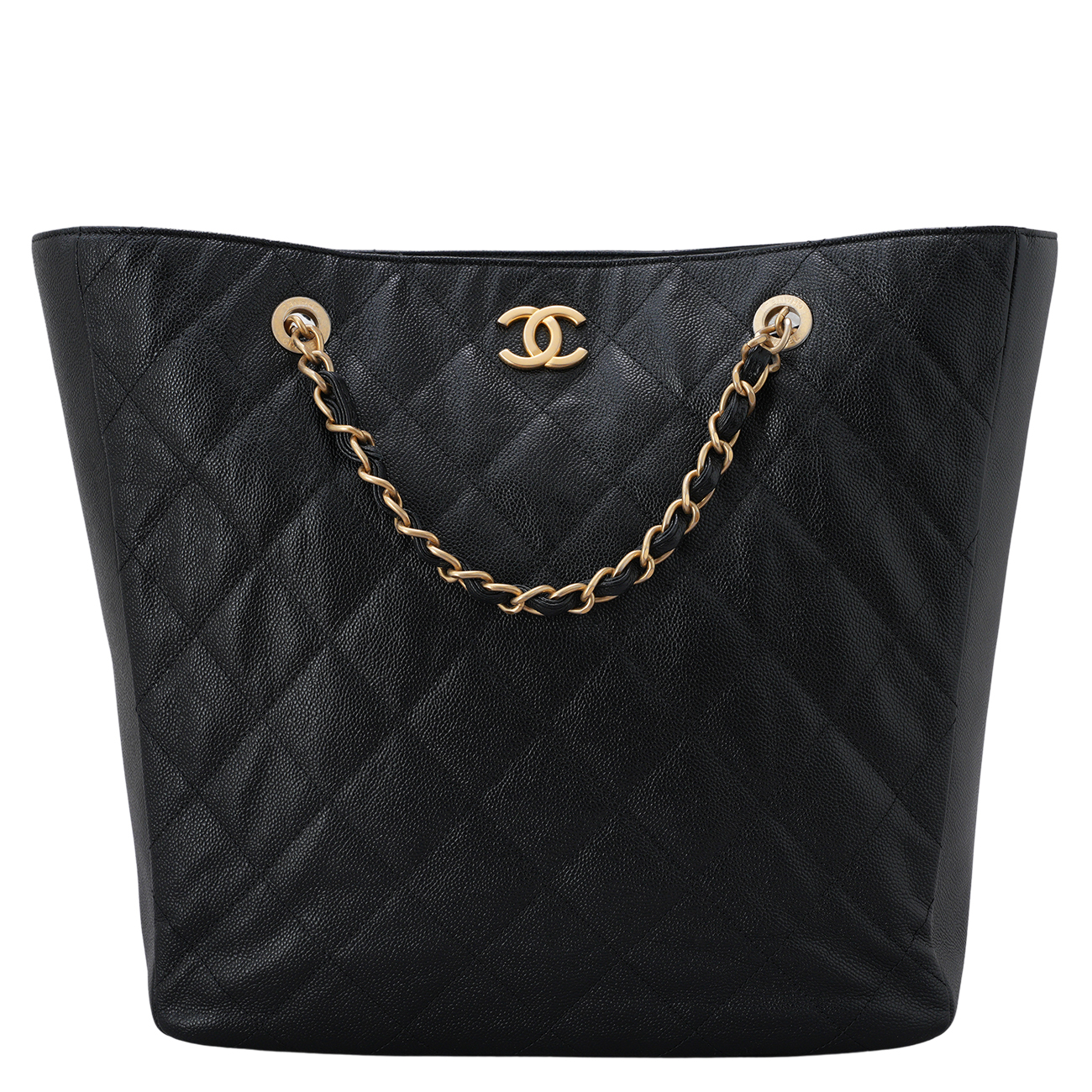CHANEL(USED)샤넬 캐비어 쇼퍼 토트백