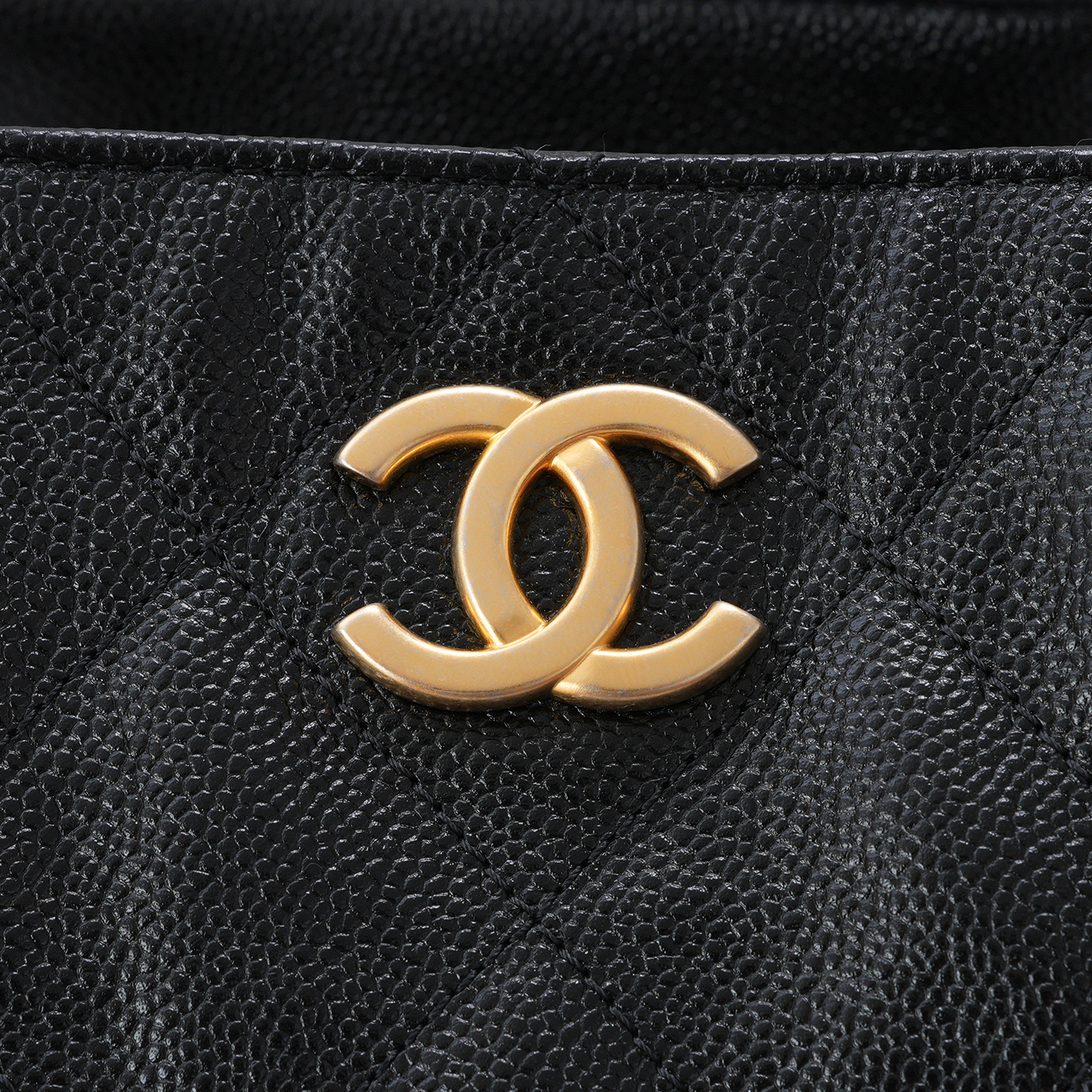 CHANEL(USED)샤넬 캐비어 쇼퍼 토트백