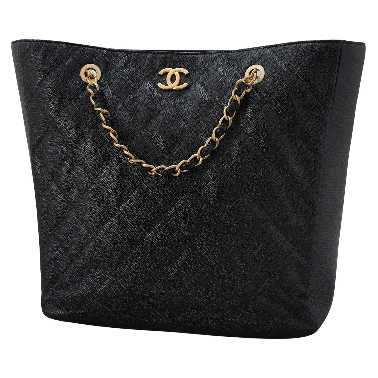 CHANEL(USED)샤넬 캐비어 쇼퍼 토트백