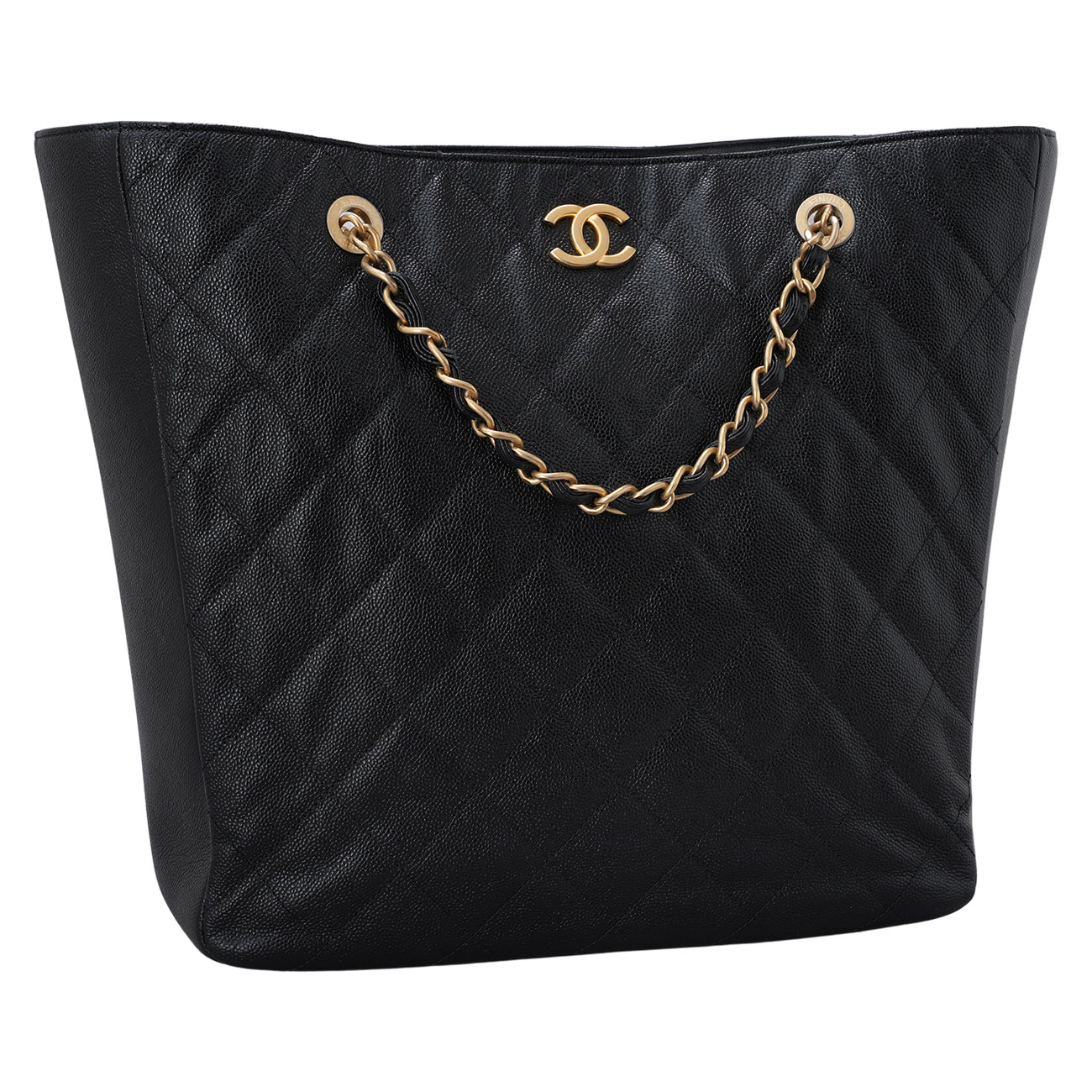 CHANEL(USED)샤넬 캐비어 쇼퍼 토트백