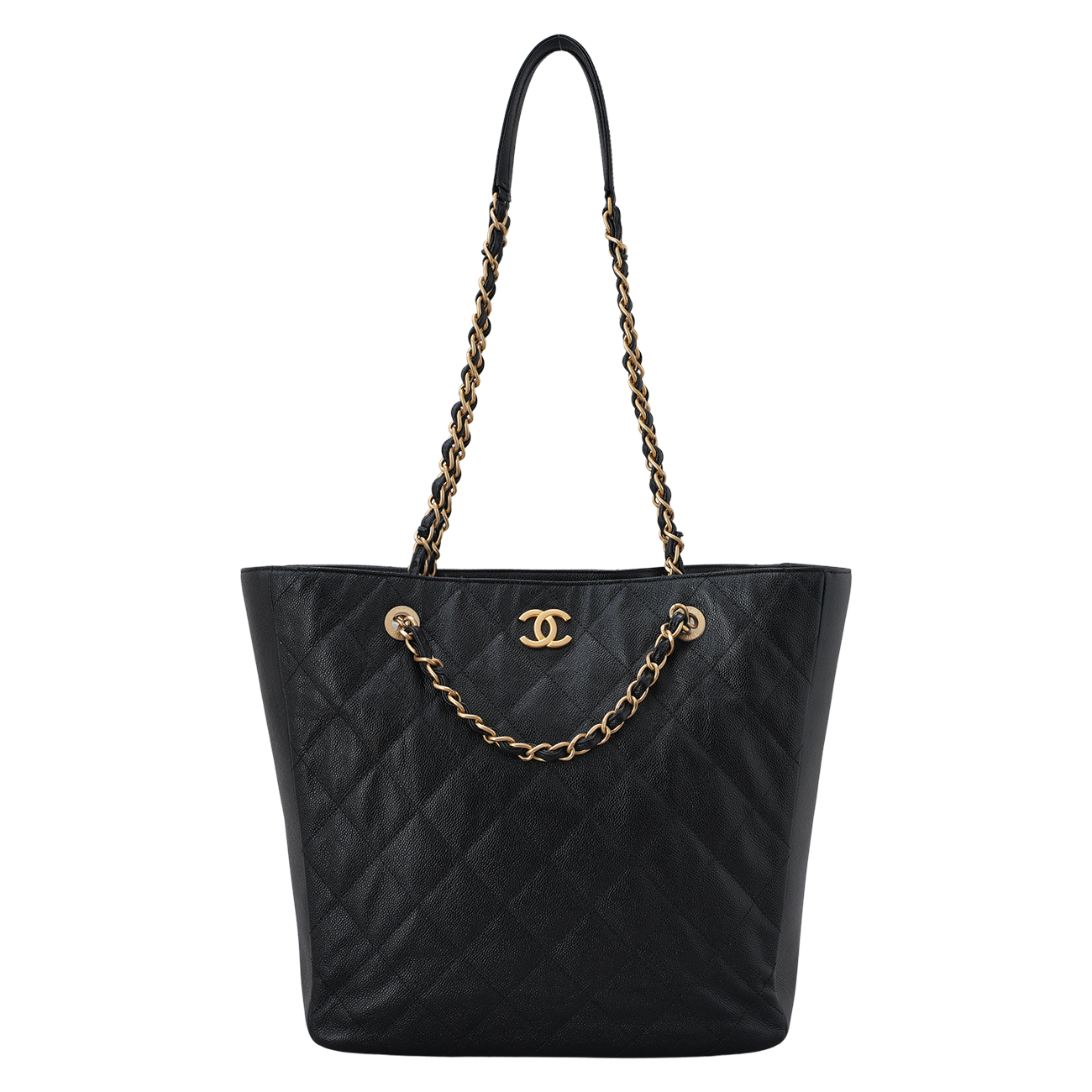CHANEL(USED)샤넬 캐비어 쇼퍼 토트백