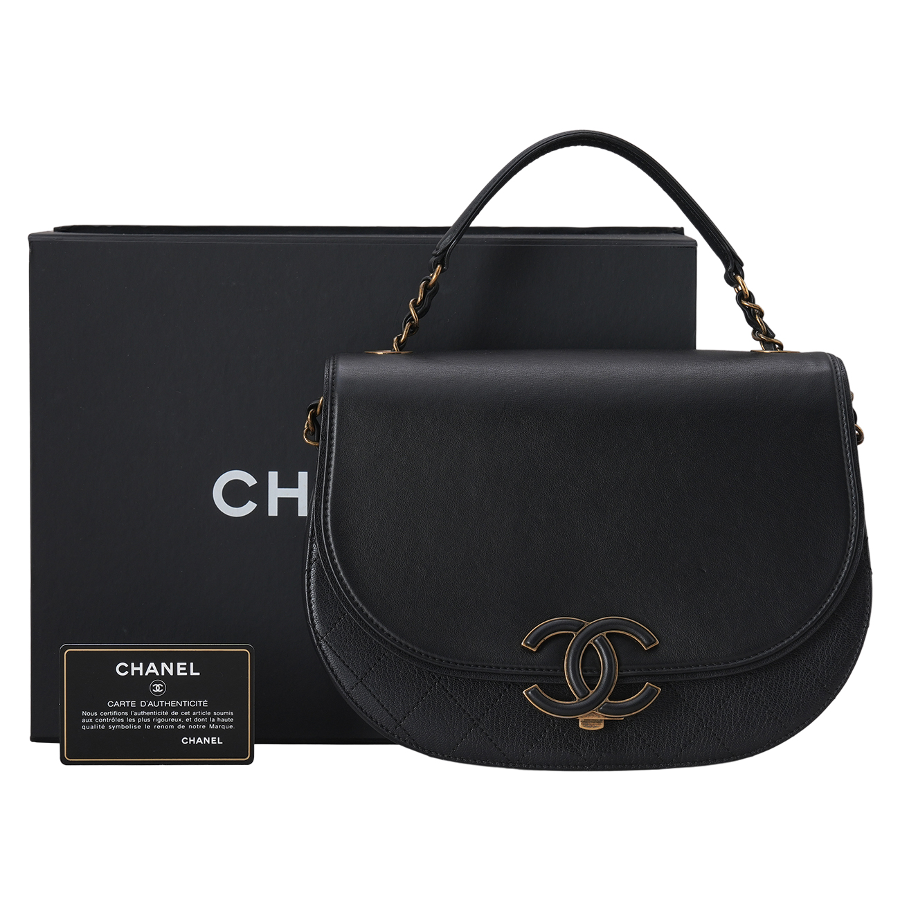CHANEL(USED)샤넬 A93461 시즌 코코 커브 토트겸 숄더백