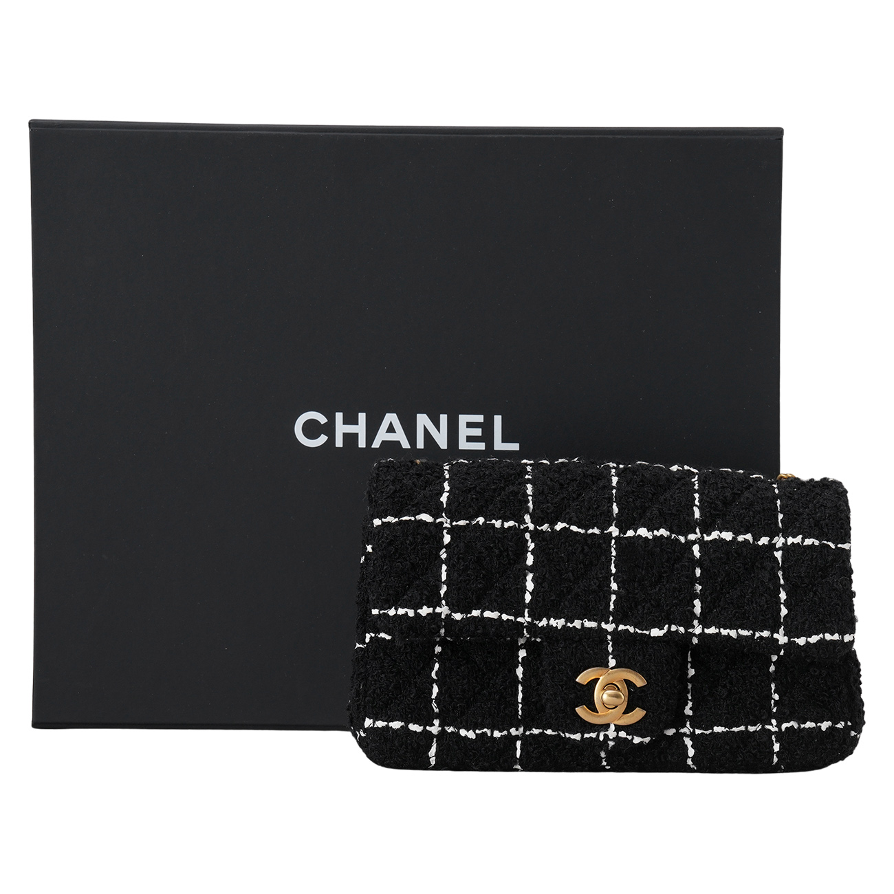 CHANEL(USED)샤넬 시즌 클래식 뉴미니 골든볼 크로스백